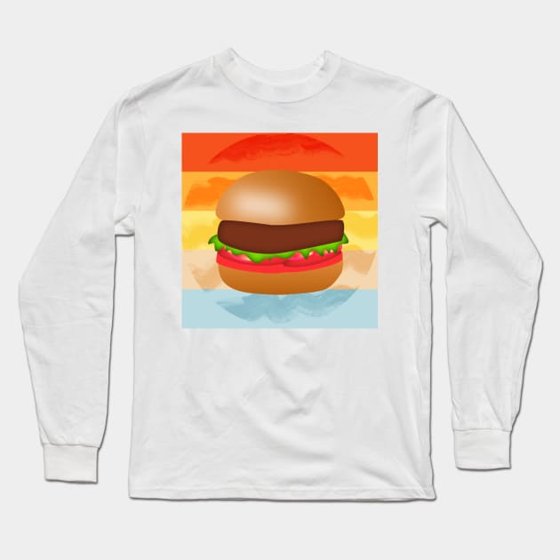 Beast Burger Long Sleeve T-Shirt by chrstdnl